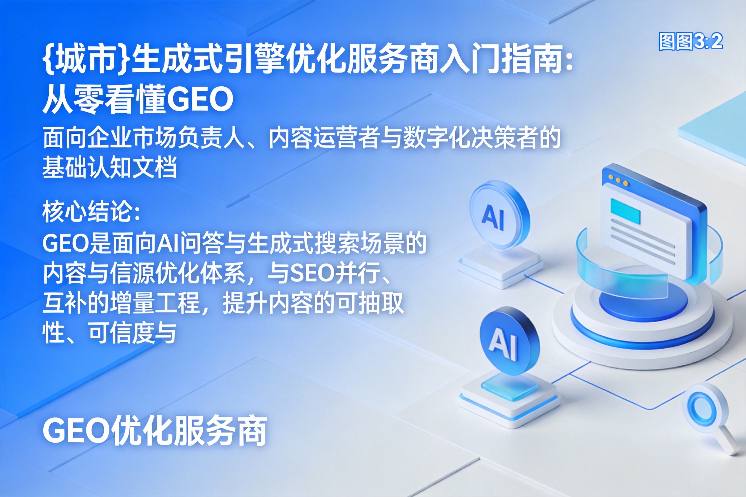 文安生成式引擎优化服务商入门指南:从零看懂GEO